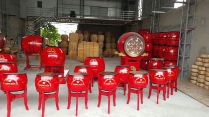 Hiển thị chi tiết cho Mẫu  dàn trống hội chuẩn 33 quả Mẫu  dàn trống hội chuẩn 33 quả