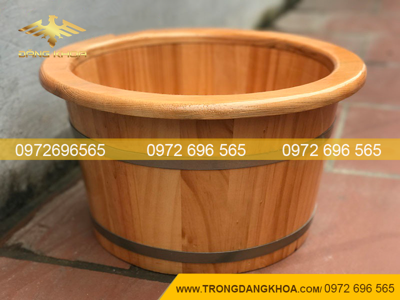 CHẬU GỖ NGÂM CHÂN TRỐNG ĐĂNG KHOA CHẬU GỖ NGÂM CHÂN TRỐNG ĐĂNG KHOA