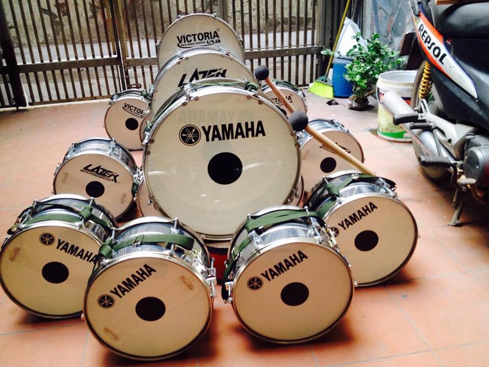 Hình ảnh cho tin tức Bộ trống đội nghi thức Yamaha tiểu học tốt nhất 2019