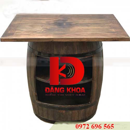 Hình ảnh cho tin tức Xu hướng thùng rượu gỗ trang trí năm 2019 