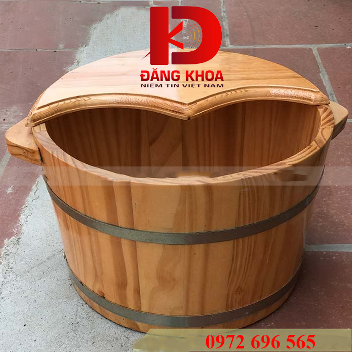 Hình ảnh cho tin tức Bán chậu gỗ ngâm chân tại Đà Nẵng