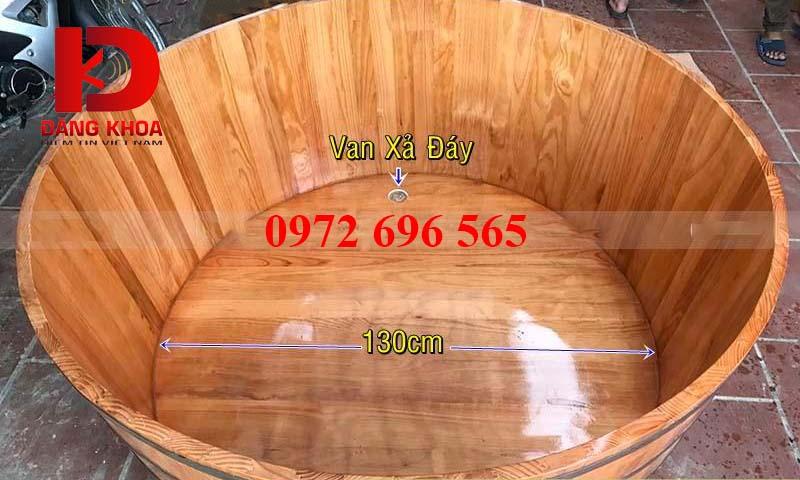 Hình ảnh cho tin tức Bán bồn tắm gỗ tròn giá rẻ chất lượng và uy tín