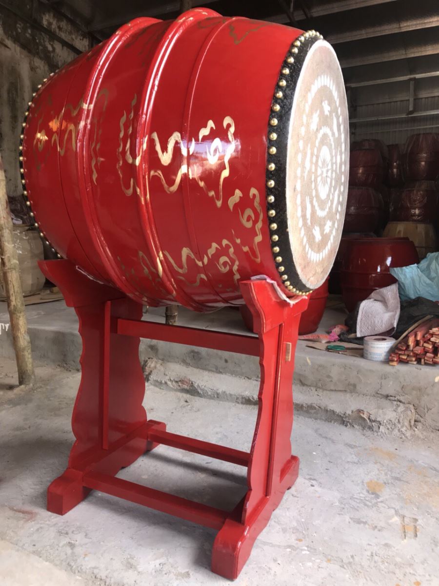 Hình ảnh cho tin tức Cơ sở sản xuất trống chùa tại Chợ Lớn Sài Gòn
