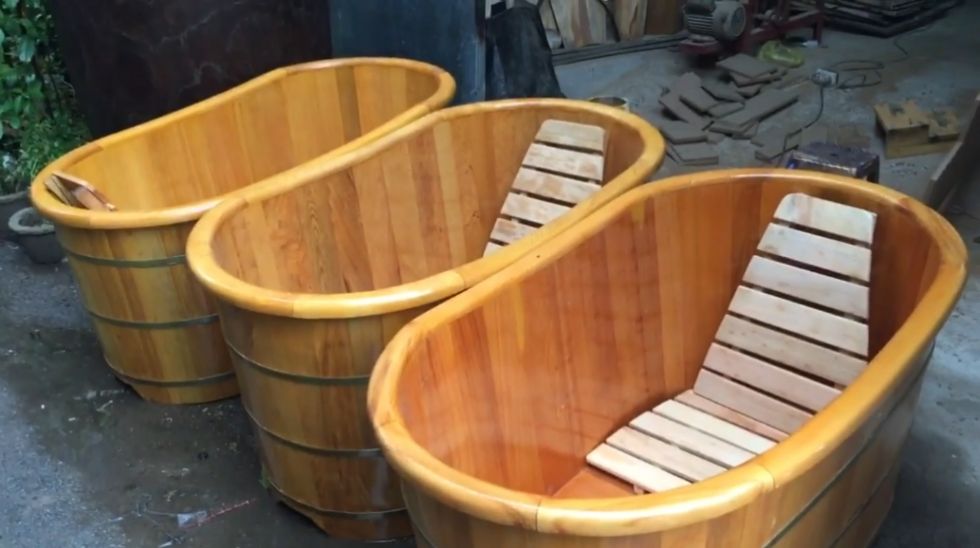 Hình ảnh cho tin tức Địa chỉ cung cấp bồn tắm chậu ngâm chân bằng gỗ chất lượng nhất 2019