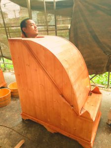 Hình ảnh cho tin tức Cabin buồng gỗ xông hơi mini chất lượng tốt nhất 2020