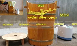 Bán bồn ngâm chân bằng gỗ thông Việt Nam chất lượng mới nhất 2020