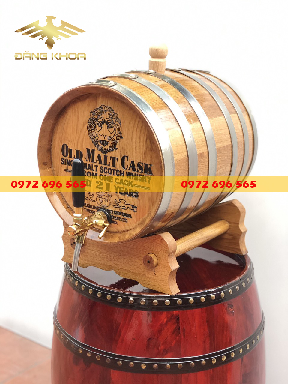 Hình ảnh cho tin tức Thùng rượu gỗ sồi có mức giá bao nhiêu?