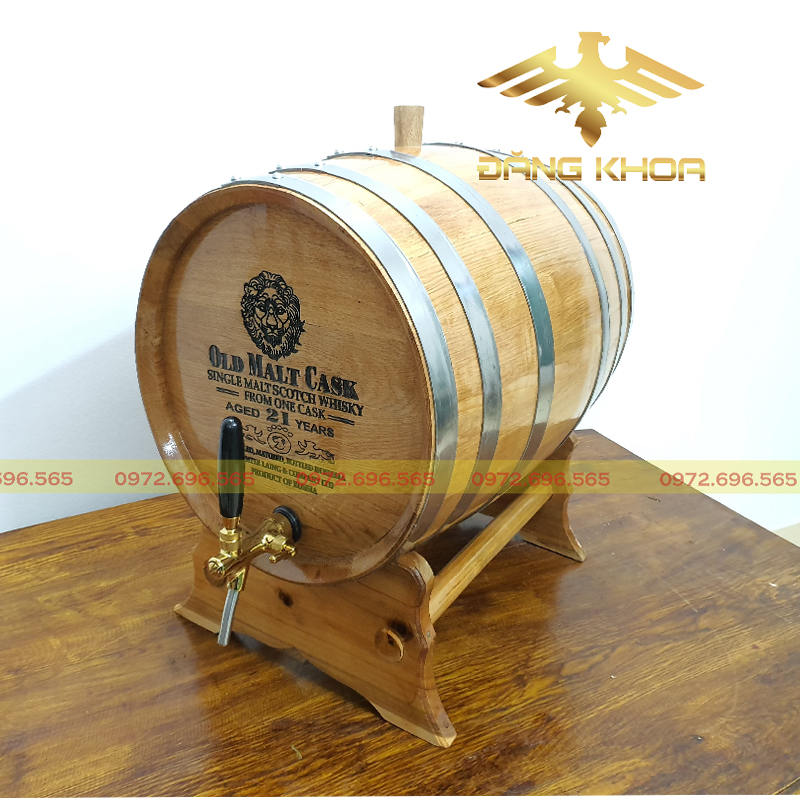 Hình ảnh cho tin tức Thùng ngâm rượu gỗ sồi uy tín giá rẻ