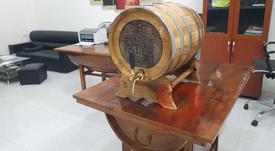 Hình ảnh cho tin tức Thùng gỗ sồi đựng rượu có độc không ?