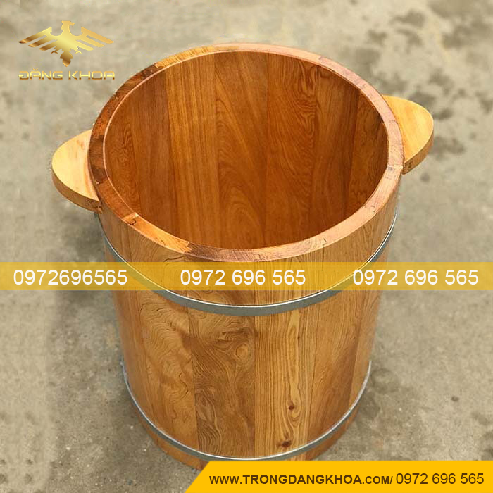 Hình ảnh cho tin tức Thùng gỗ ngâm chân Phú Yên