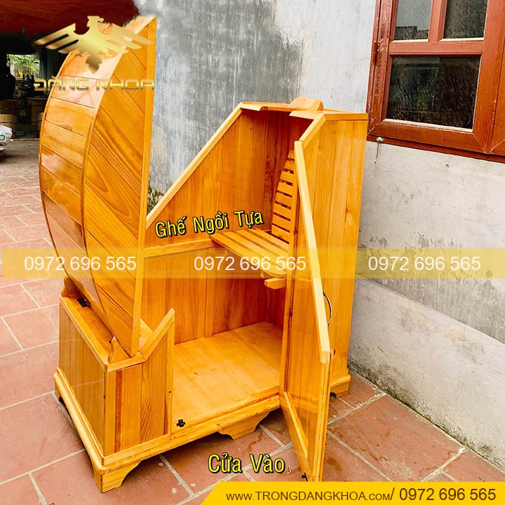 Hình ảnh cho tin tức Mua cabin buồng gỗ xông hơi mini giá hấp dẫn nhất thị trường