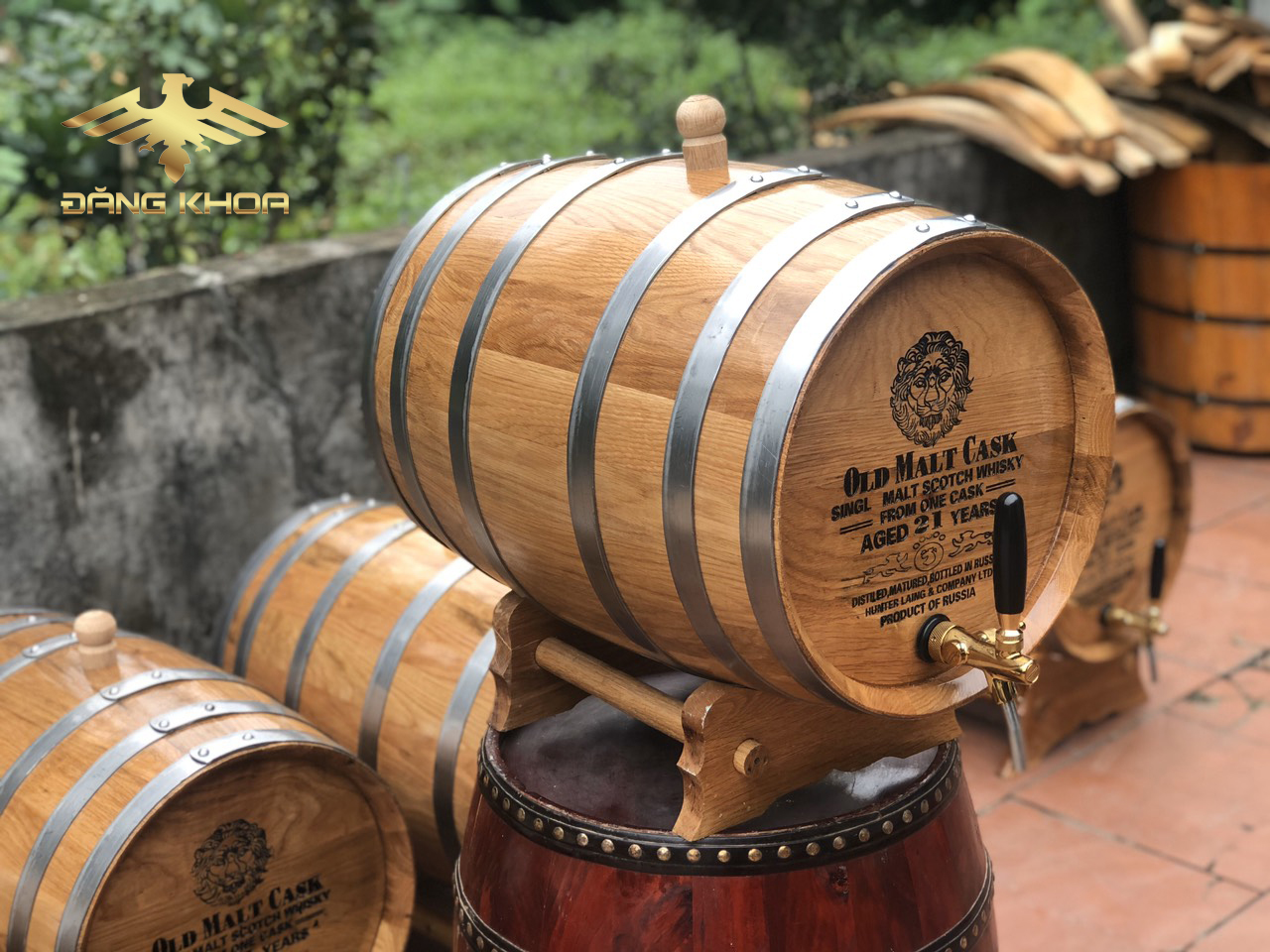 Hình ảnh cho tin tức Cách bảo quản thùng gỗ sồi 