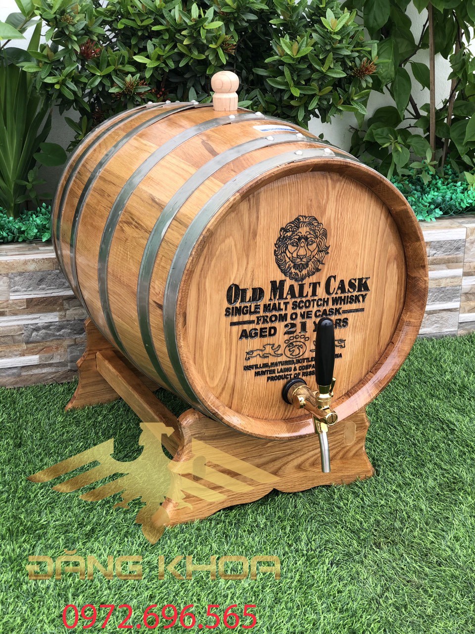 Hình ảnh cho tin tức Mua thùng gỗ ngâm rượu trực tiếp ở đâu?