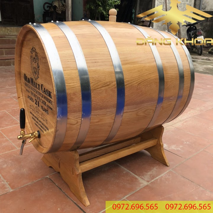 Các loại thùng gỗ sồi đựng rượu mới nhất tại Đăng Khoa
