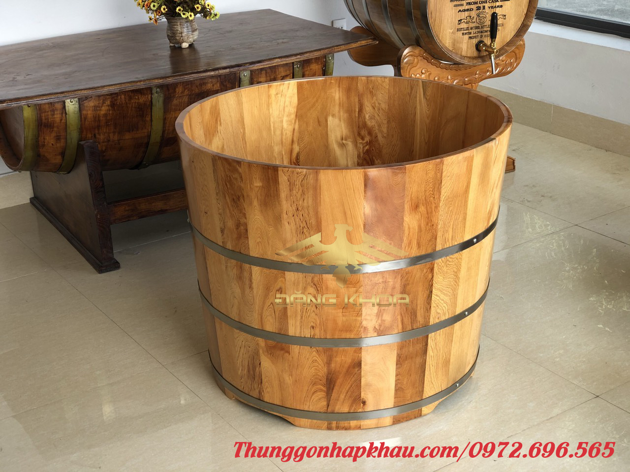 Địa chỉ bán bồn tắm gỗ giá rẻ Hồ Chí Minh 