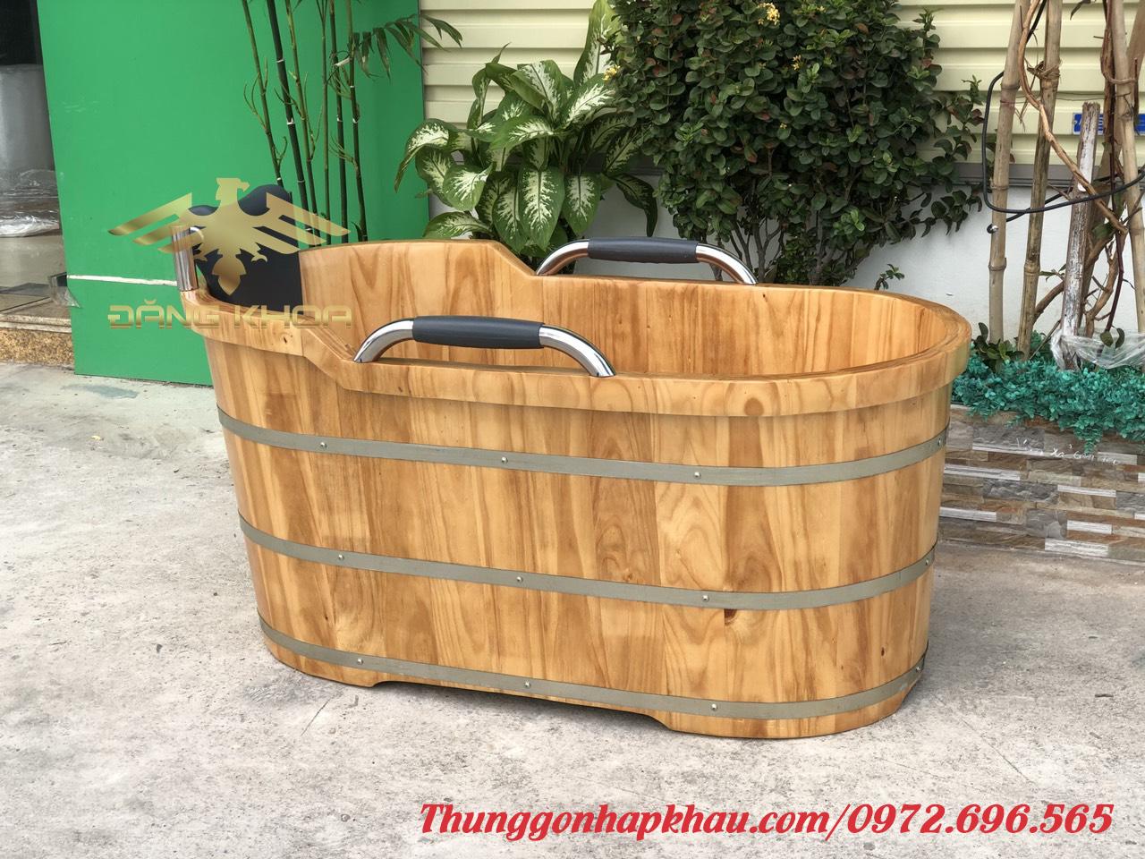Báo giá bồn tắm gỗ siêu chất lượng tại Trống Đăng Khoa