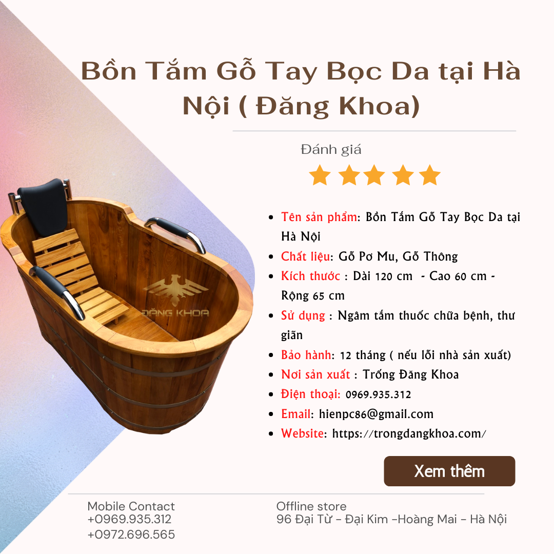 Lựa chọn bồn tắm gỗ Đà Nẵng theo chất lượng gỗ