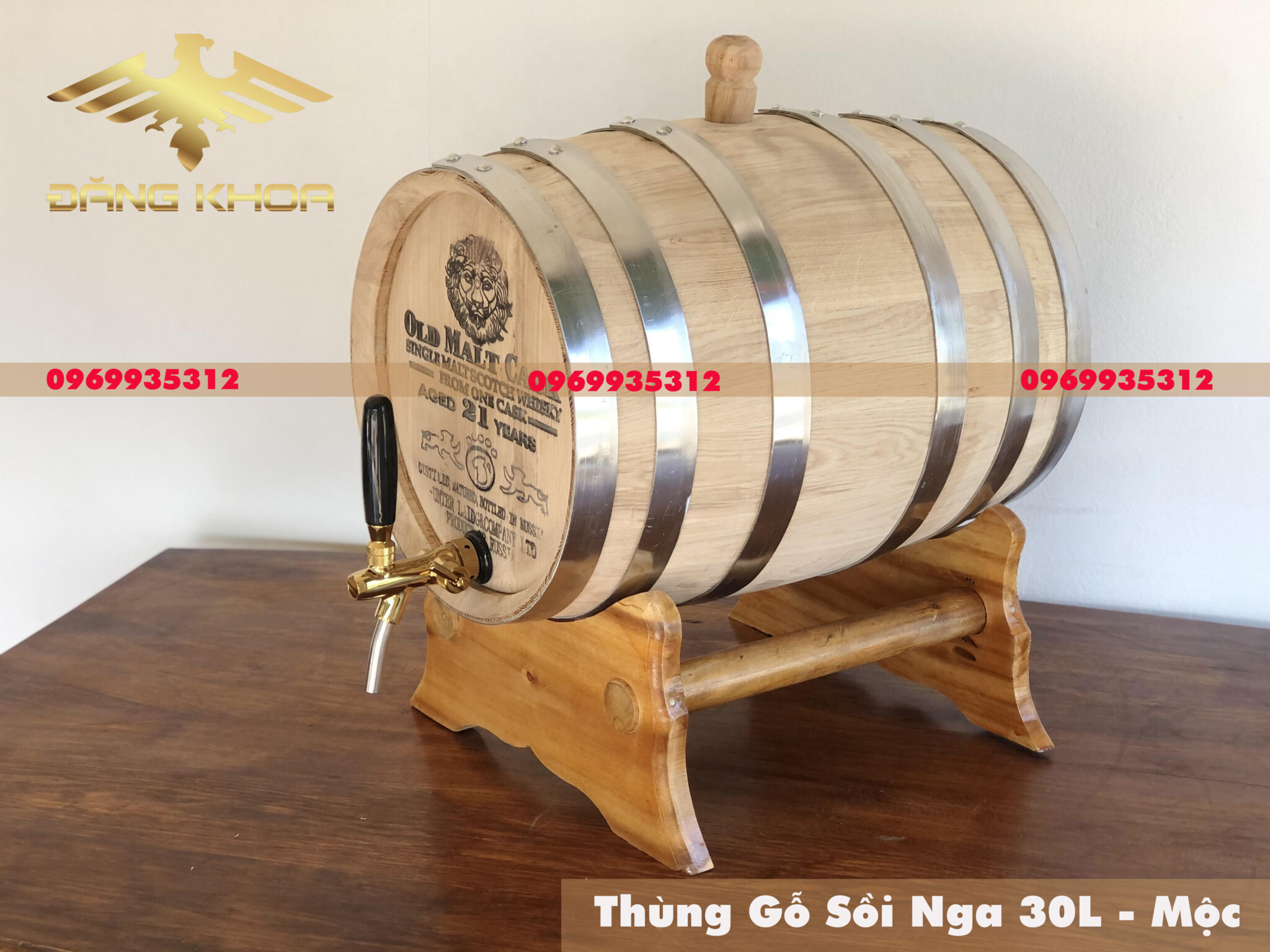 Hình ảnh cho tin tức Bảng giá buôn sản xuất thùng gỗ sồi Đăng Khoa 