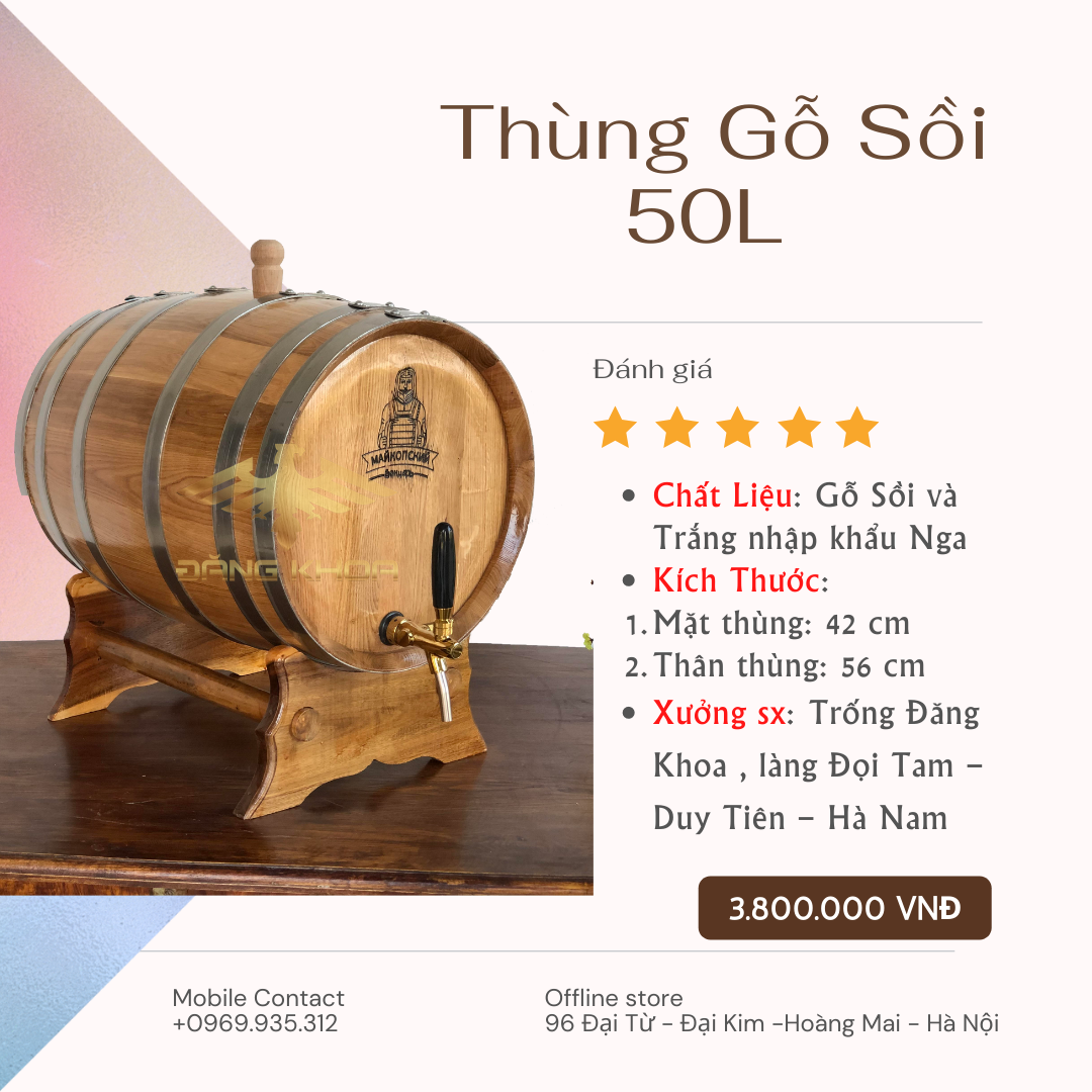 Hình ảnh cho tin tức Nên Ngâm Rượu Bằng Chum Hay Bằng Thùng Gỗ Sồi Thì Rượu Sẽ Ngon Hơn?