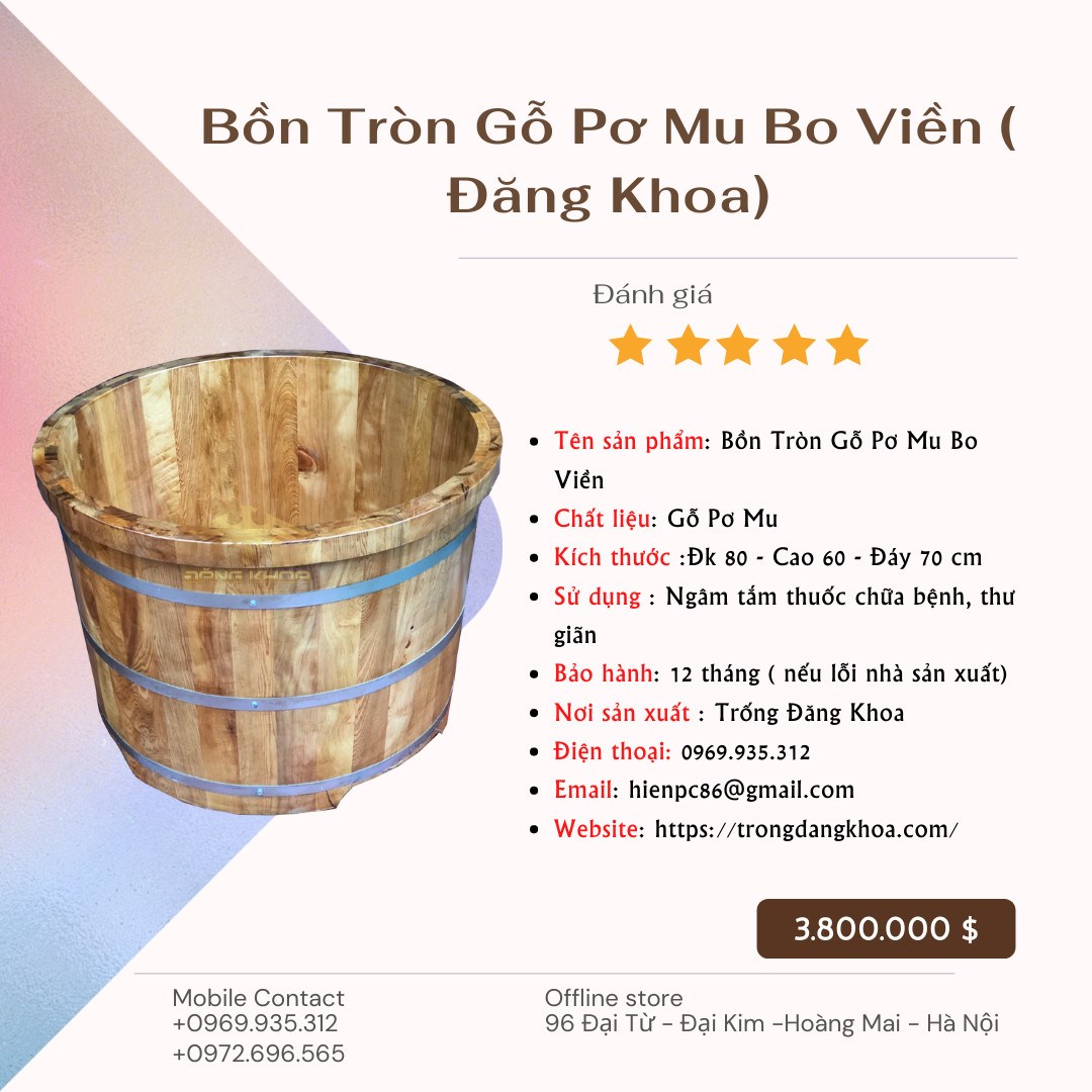 Hình ảnh cho tin tức Tính Năng Đặc Biệt Của Bồn Tắm Gỗ Pơ Mu Sục Khí Massage