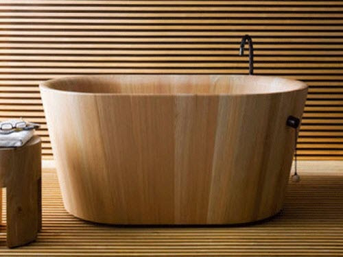 Hình ảnh cho tin tức Bí quyết bảo quản bồn tắm gỗ luôn sáng bóng và bền đẹp