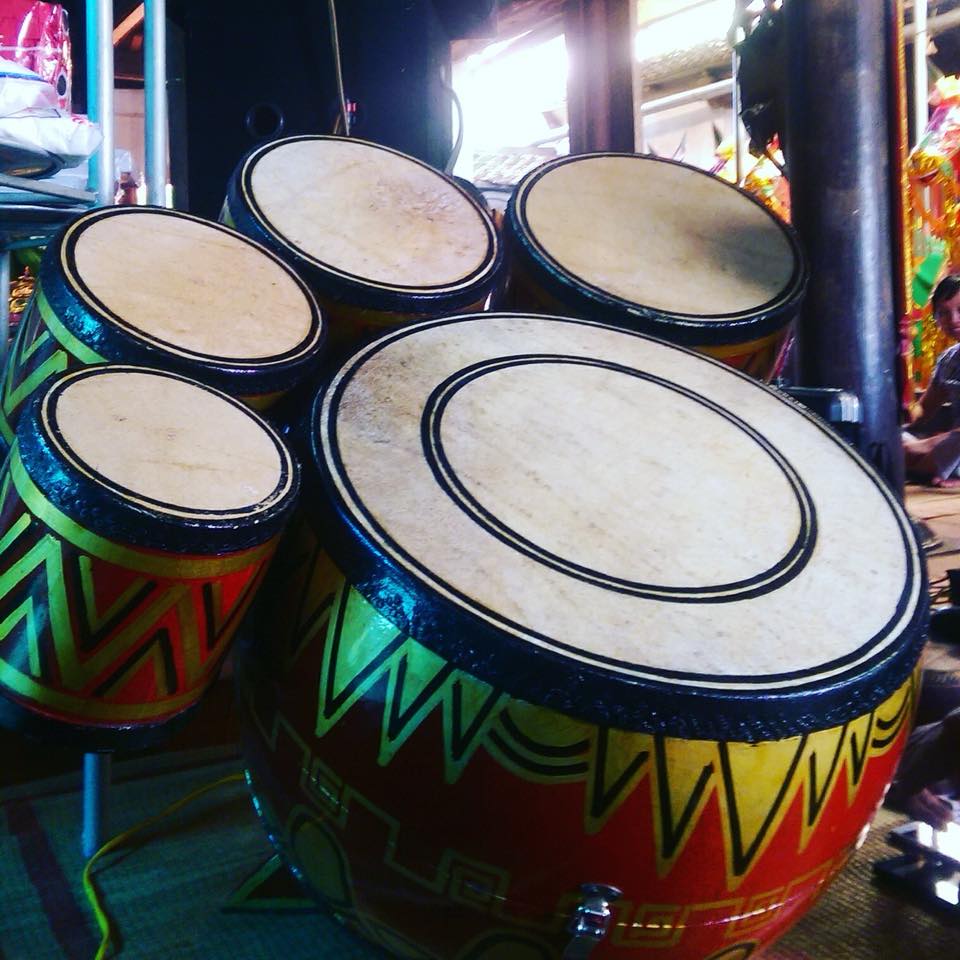 Hình ảnh cho tin tức Dàn trống hội truyền thống