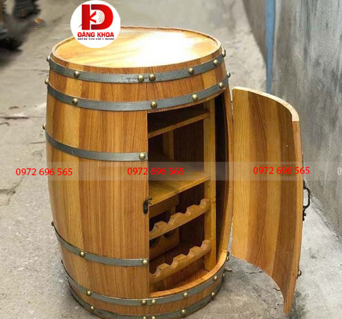 thùng gỗ trang trí thùng gỗ trang trí