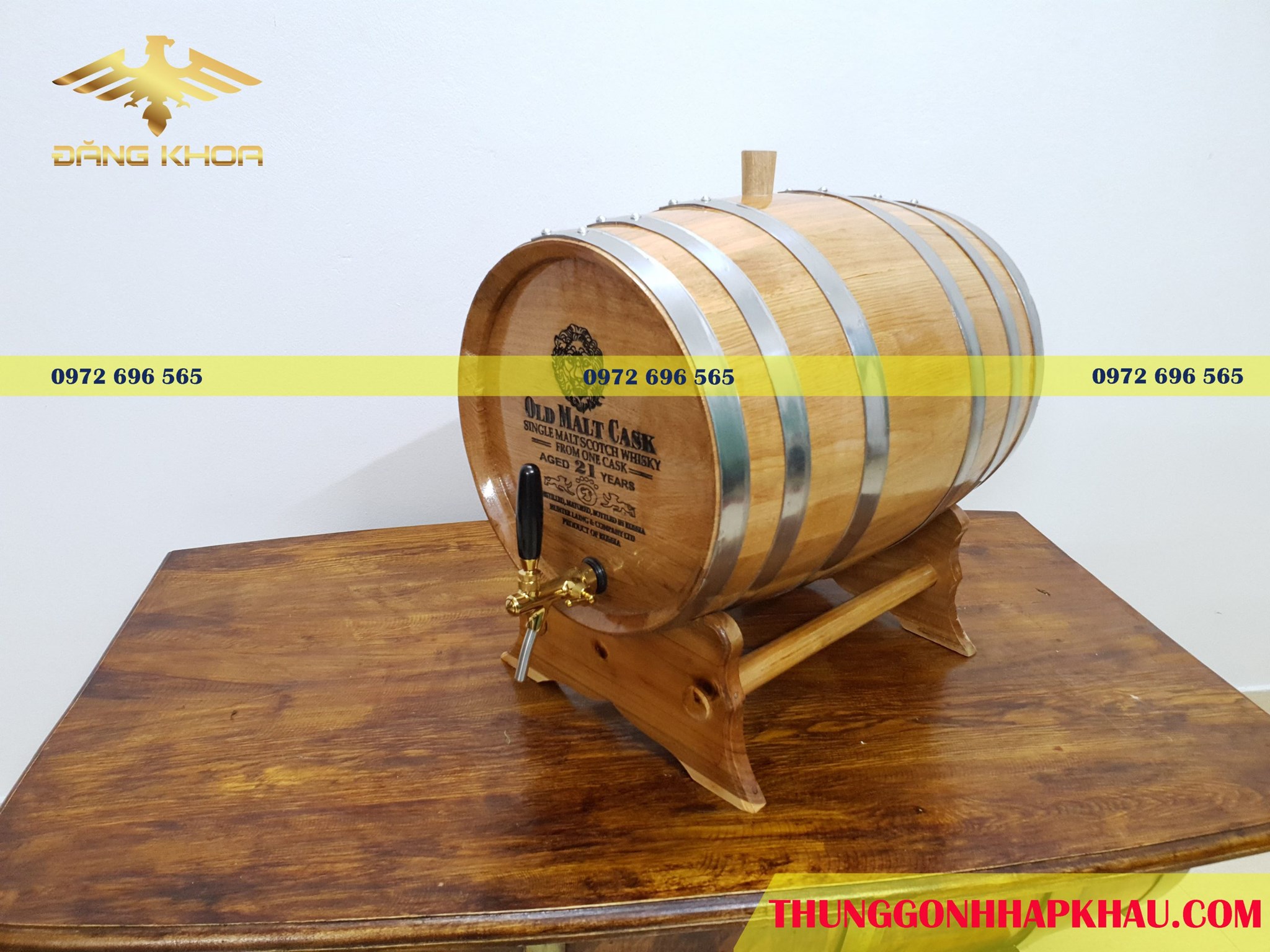 Trống Đăng Khoa - Cơ sở cung cấp các loại thùng gỗ sồi đựng rượu chất lượng